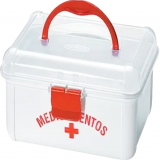 Maleta para Medicamentos - Nitron - Primeiros Socorros - Frasqueira Pequena sem Divisória - 10cmx19cm15,7cm - unidade