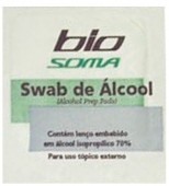 Swabs de Álcool - Hartmann - Biosoma - Para Assepsia da Pele