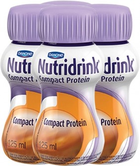 Suplemento - Danone - Nutridrink Compact Protein125ml - Kit 24 unidades