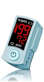 Oxímetro de Pulso com Monitor de dedo - Rossman - Portátil SB100