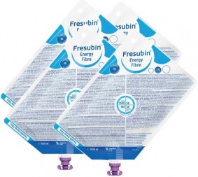 Dieta Enteral - Fresenius - Fresubin Energy Fibre - Sistema Fechado - Kit 8 unidades