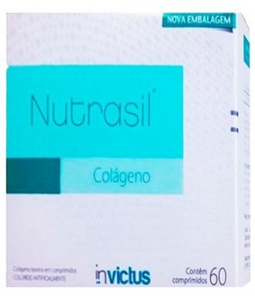 Colágeno Hidrolisado - Invictus - Nutrasil - 60 Comprimidos