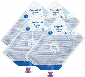 Dieta Enteral - Fresenius - Fresubin Original Fibre - Sistema Fechado - Kit 8 unidades