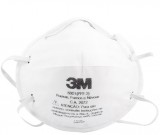 Respirador Descartável - 3M - Concha - Sem Válvula - PFF2 8801 - Branco