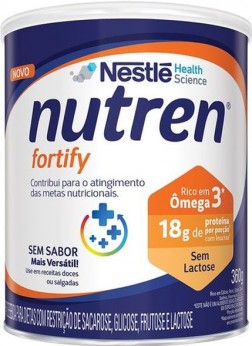 Suplemento - Nestlé - Nutren Fortify 360g - unidade