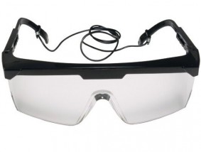 Óculos de Segurança - 3M - Pomp Vision - 3000H - com Antiembaçante e Cordão - Transparente