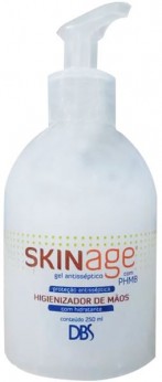 Gel Antisséptico - Skinage - PHMB - para Higienização - 250ml
