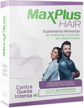 Suplemento Alimentar - BPB - Max Plus Hair - Reparo contra Quebra Capilar - 180 comprimidos