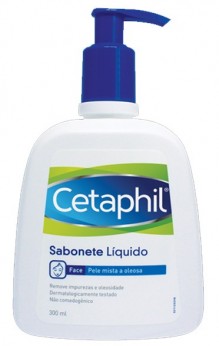 Sabonete Líquido - Cetaphil - Para Pele Mista e Oleosa 300ml