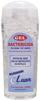 Álcool Gel - Luar Química - Bactericida 70% - 100ml