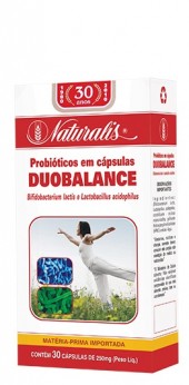 Probiótico Duobalance - Naturalis - 30 Cápsulas de 250mg