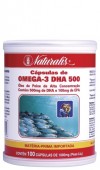 Omega 3 DHA 500 - Naturalis - 100 Cápsulas de 1000mg