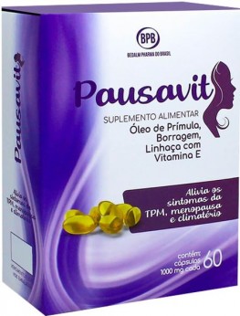 Suplemento Alimentar - BPB - Pausavit - Óleo de Prímula - 60 cápsulas